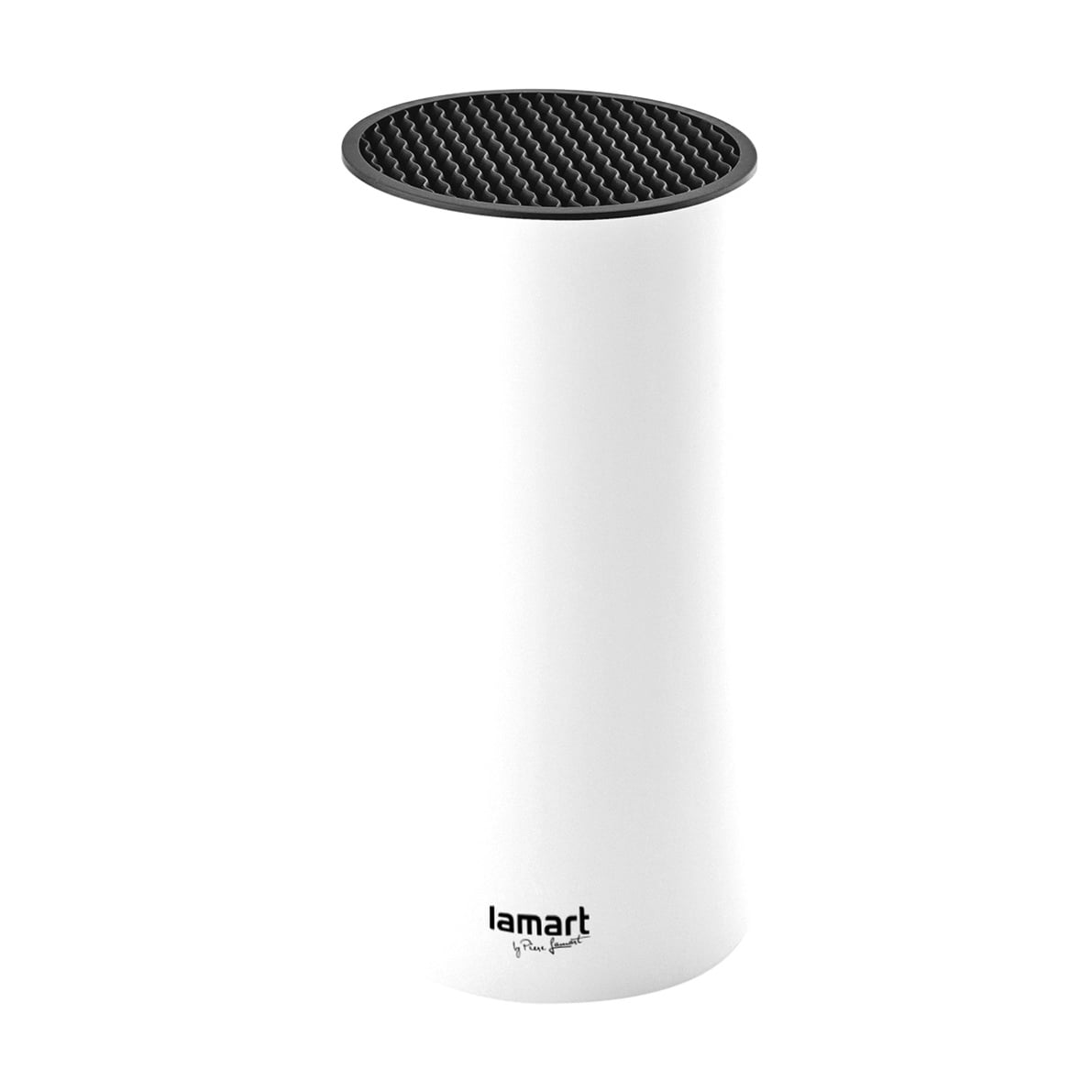 Підставка для ножів Lamart Noir пластикова, біла (LT2082)